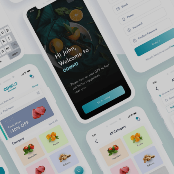 Odikko -mobile application development
