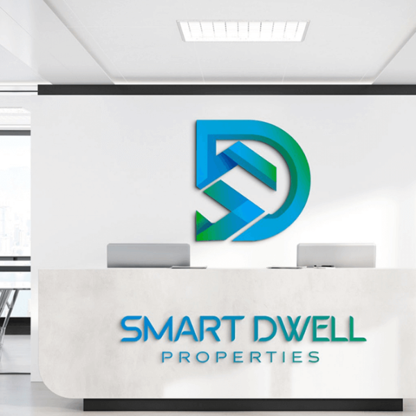 Smart Dwell Properties - creative logo design ideas by Infisols