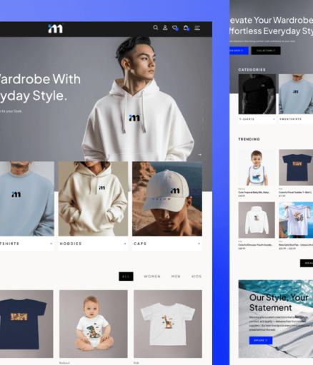 Melow : ecommerce website design