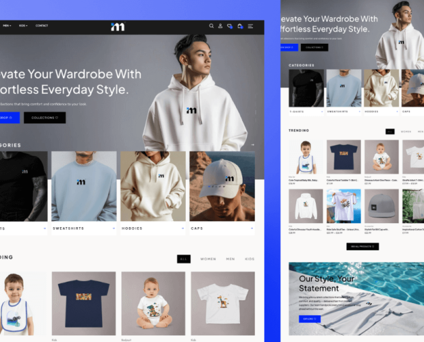 Melow : ecommerce website design