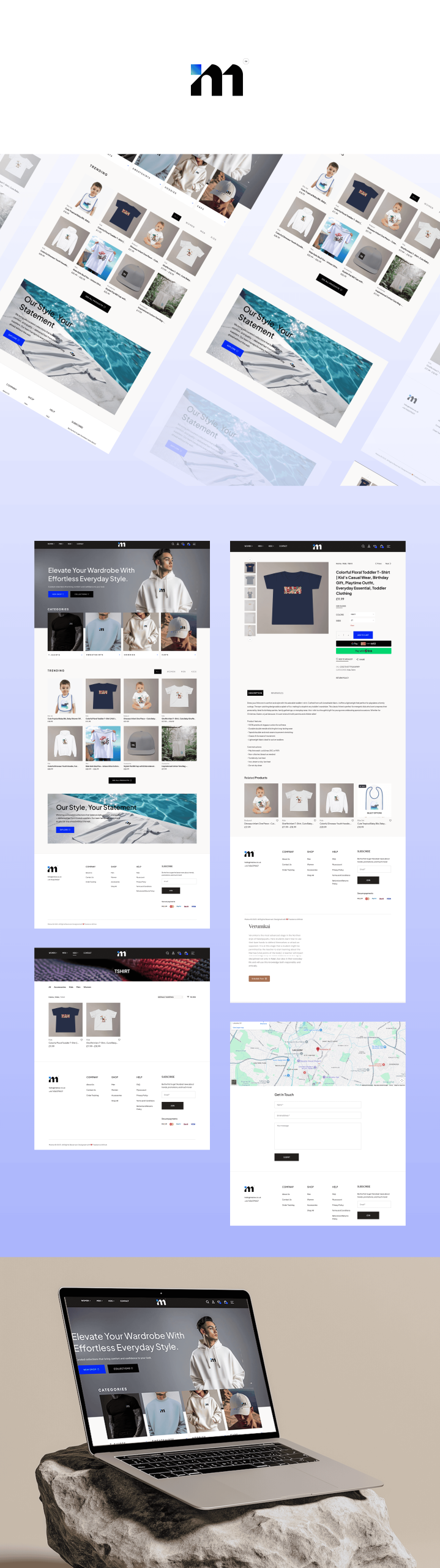 melow website design